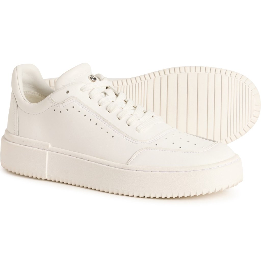 **Stuart Weitzman Ryan Low-Top Sneakers - Leather (For Women)**